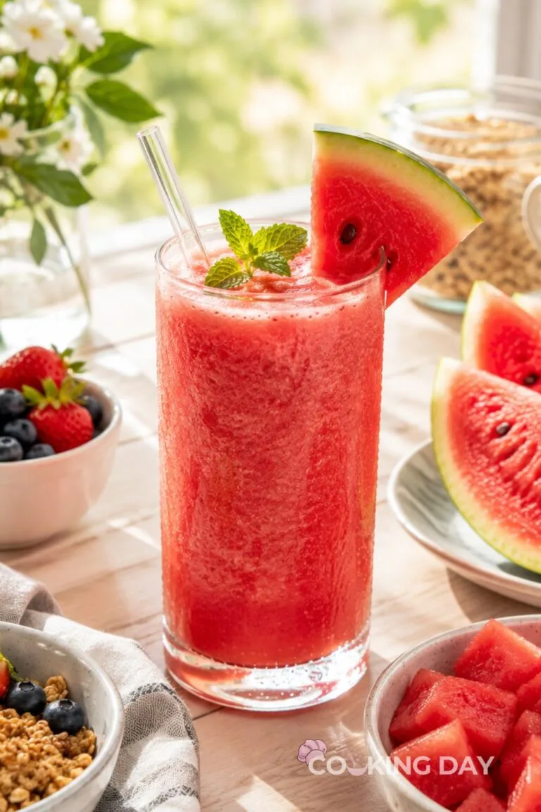 Watermelon Smoothie – Easy Refreshing Summer Drink Recipe