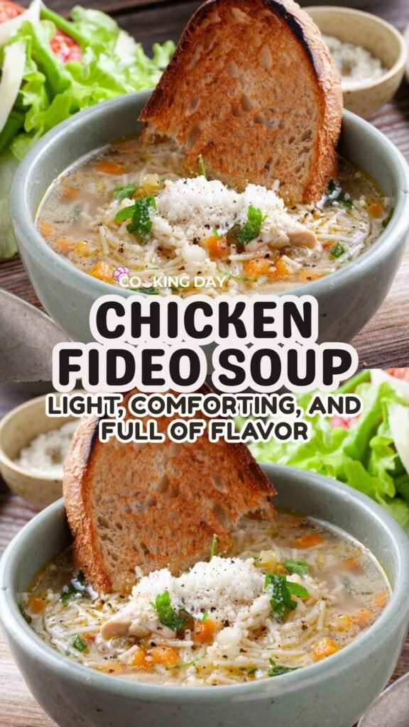 Chicken Fideo Soup – Light, Comforting, and Full of Flavor