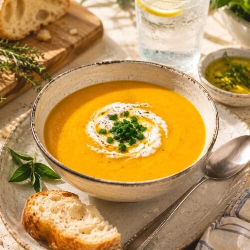 Golden Gazpacho Soup – Creamy Chilled Summer Soup Recipe