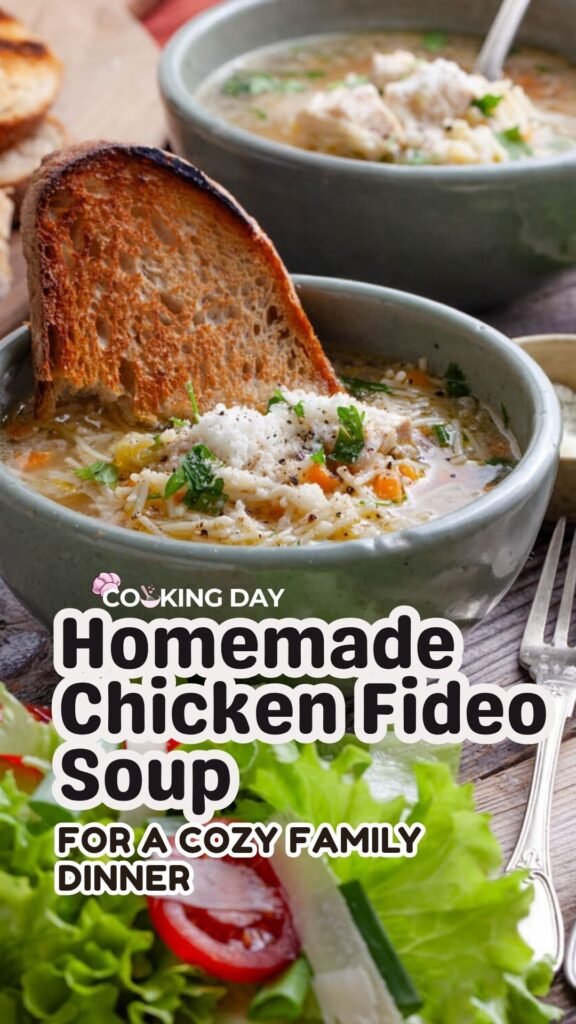 Homemade Chicken Fideo Soup for a Cozy Family Dinner