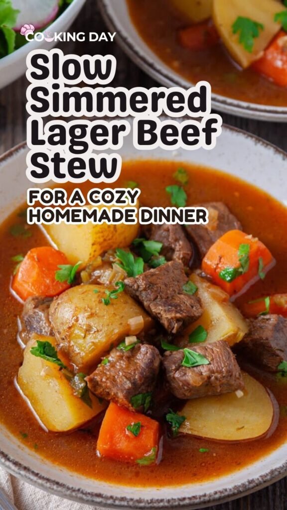 Slow Simmered Lager Beef Stew for a Cozy Homemade Dinner