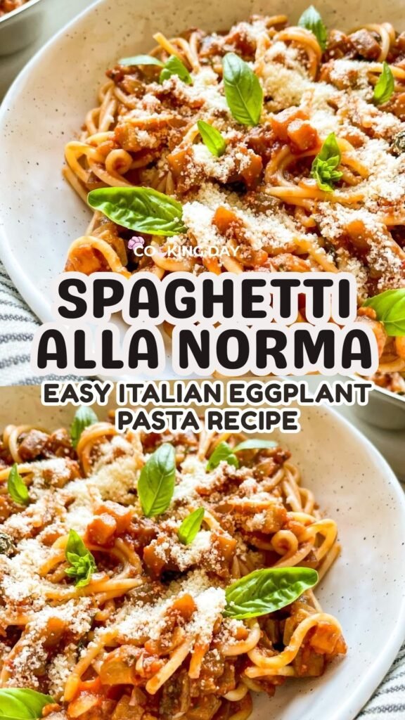 Spaghetti Alla Norma – Easy Italian Eggplant Pasta Recipe