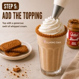 Add the Topping - Biscoff Milkshake