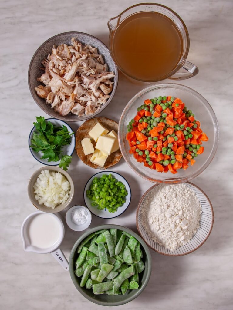 Ingredients - Homemade Chicken and Dumplings
