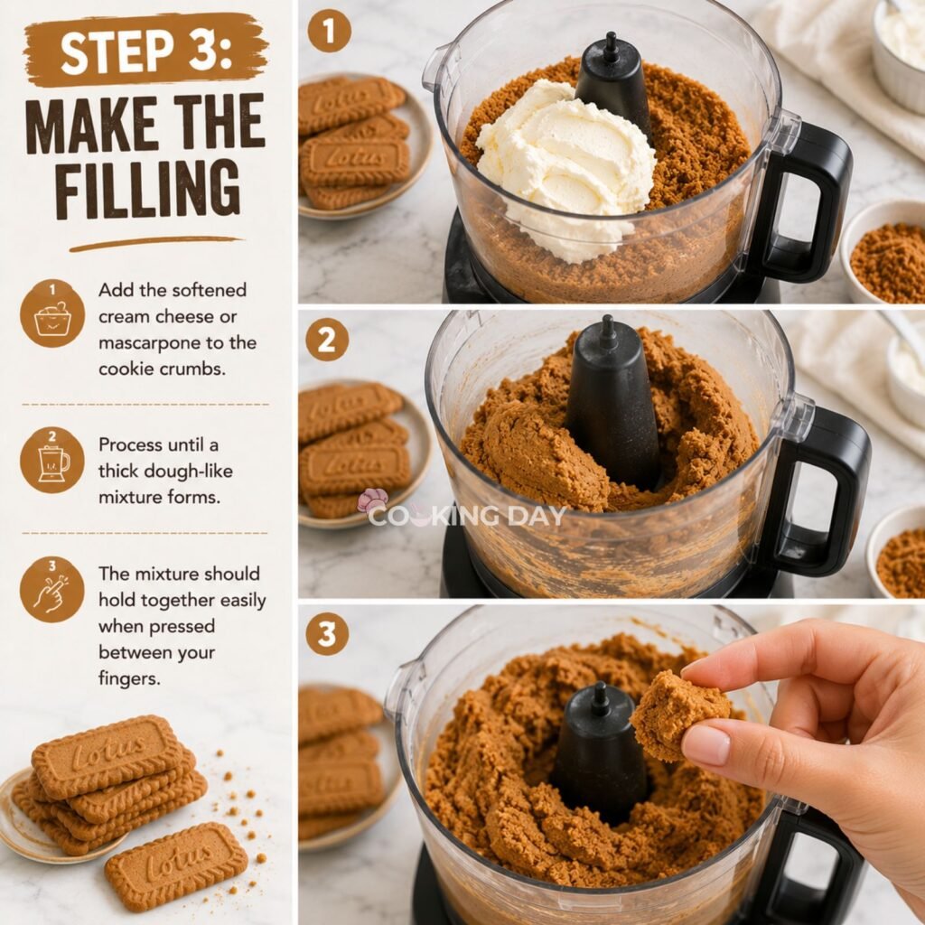 MAKE THE FILLING - BISCOFF TRUFFLES WITH WHITE CHOCOLATE COATING