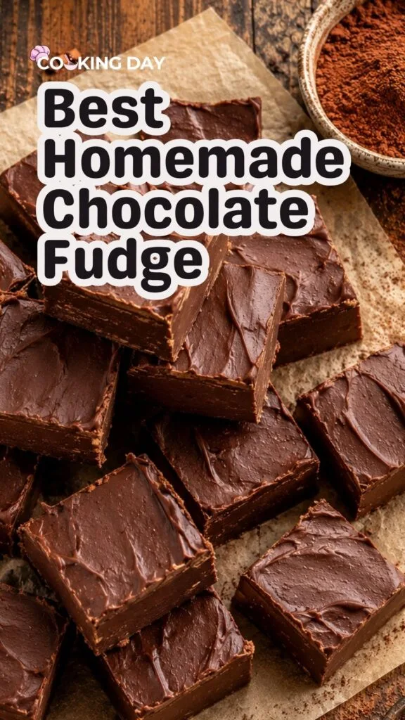 Best Homemade Chocolate Fudge with a Smooth Melt in Your Mouth Texture