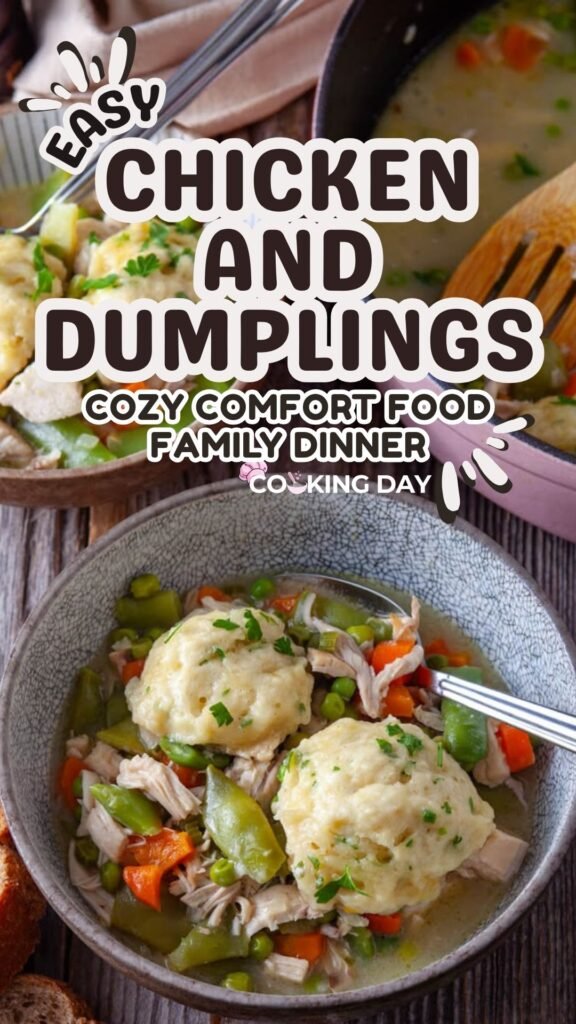 Easy Chicken and Dumplings – Cozy Comfort Food Family Dinner