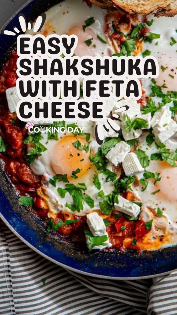 Easy Shakshuka with Feta Cheese