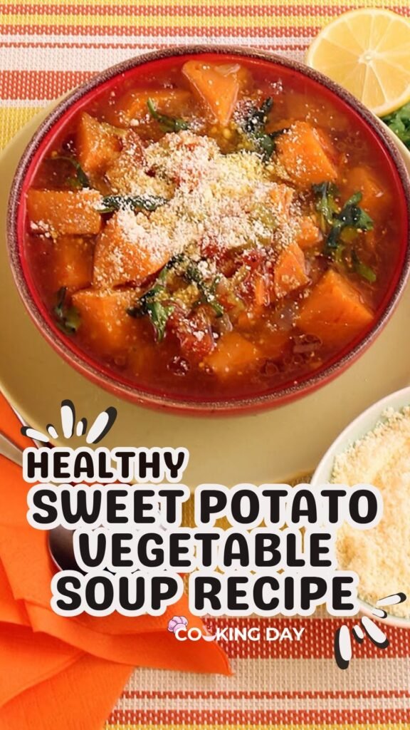 Healthy Sweet Potato Vegetable Soup Recipe