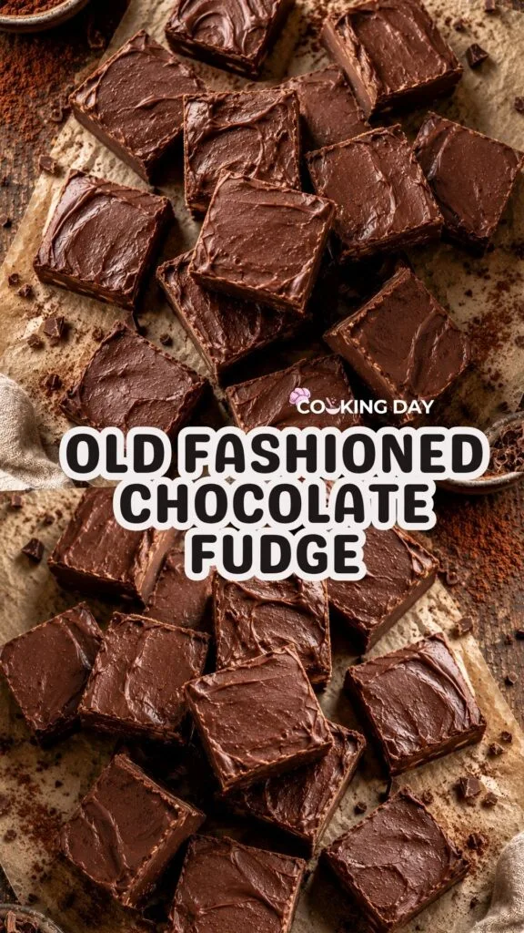Homemade Old Fashioned Chocolate Fudge – Rich Classic Candy Recipe
