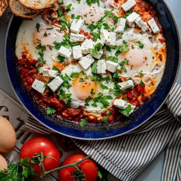 Spicy Feta Shakshuka Recipe