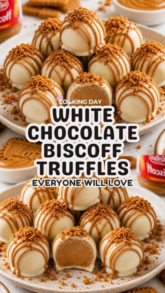 White Chocolate Biscoff Truffles Everyone Will Love