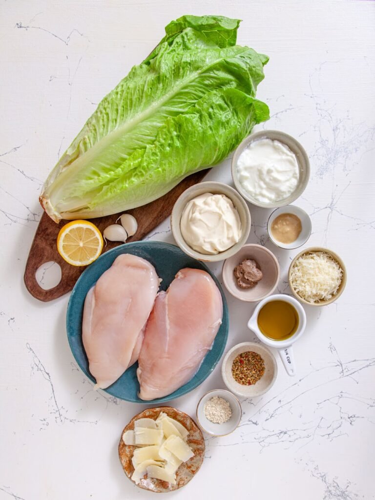 Chicken Caesar Salad Ingredients