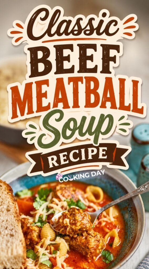 Classic Beef Meatball Soup Recipe