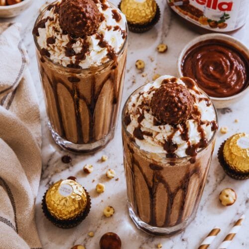 Easy Ferrero Rocher Milkshake Recipe
