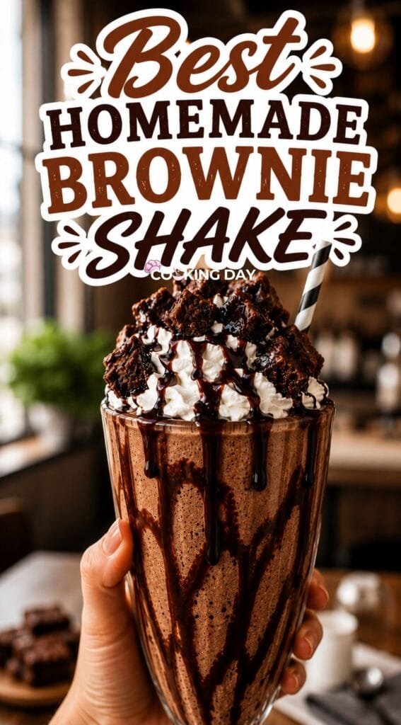 Best Homemade Brownie Shake
