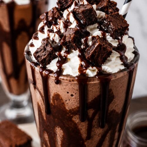 Easy Brownie Milkshake Recipe