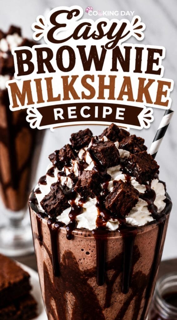 Easy Brownie Milkshake Recipe