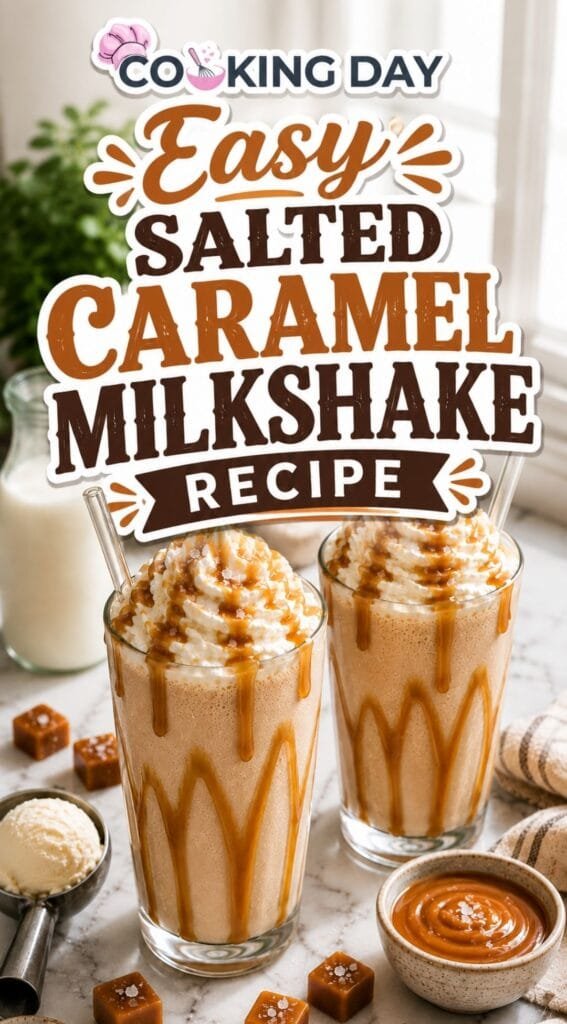 Easy Salted Caramel Milkshake Recipe