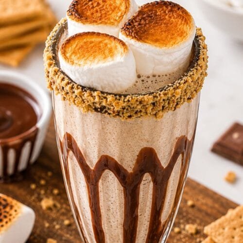 Easy S'mores Milkshake Recipe