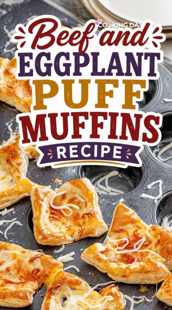Beef and Eggplant Puff Muffins