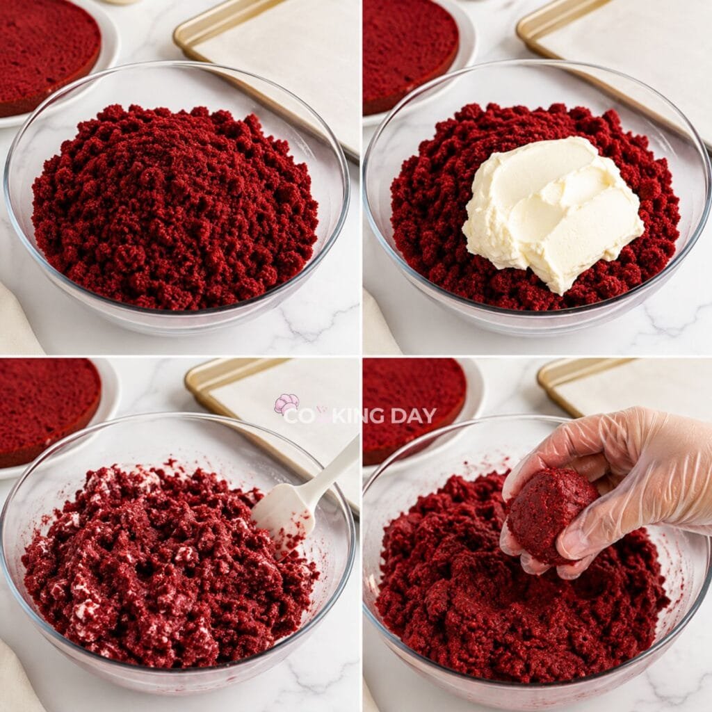Step 1_ Prepare the Filling - Red Velvet Truffles