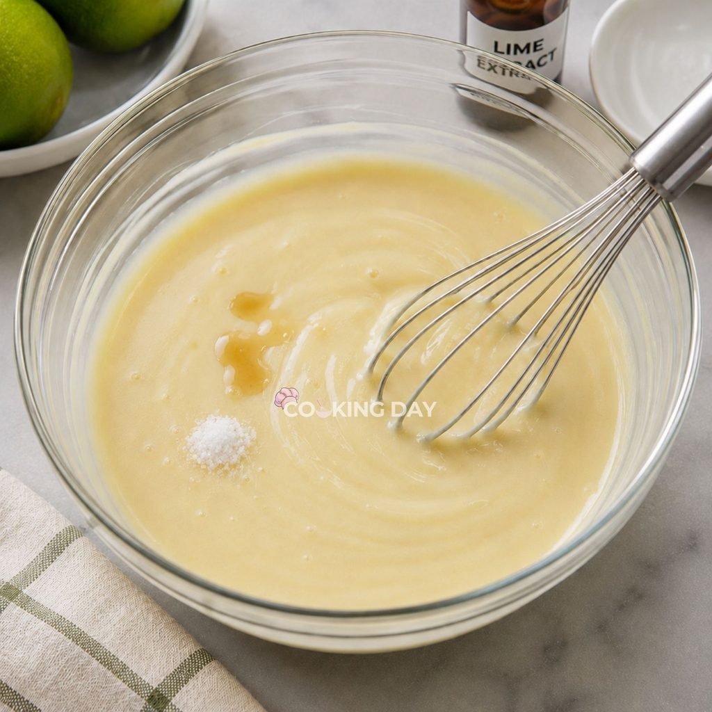 Step 5: Finish the Lime Ganache -Key Lime Pie Truffles
