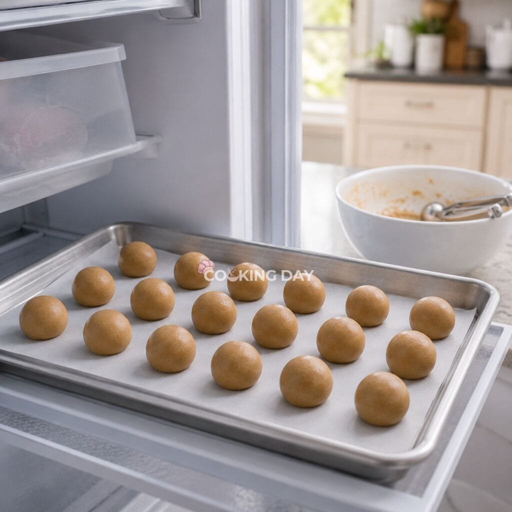 Step 6_ Chill the Centers - Peanut Butter Truffles