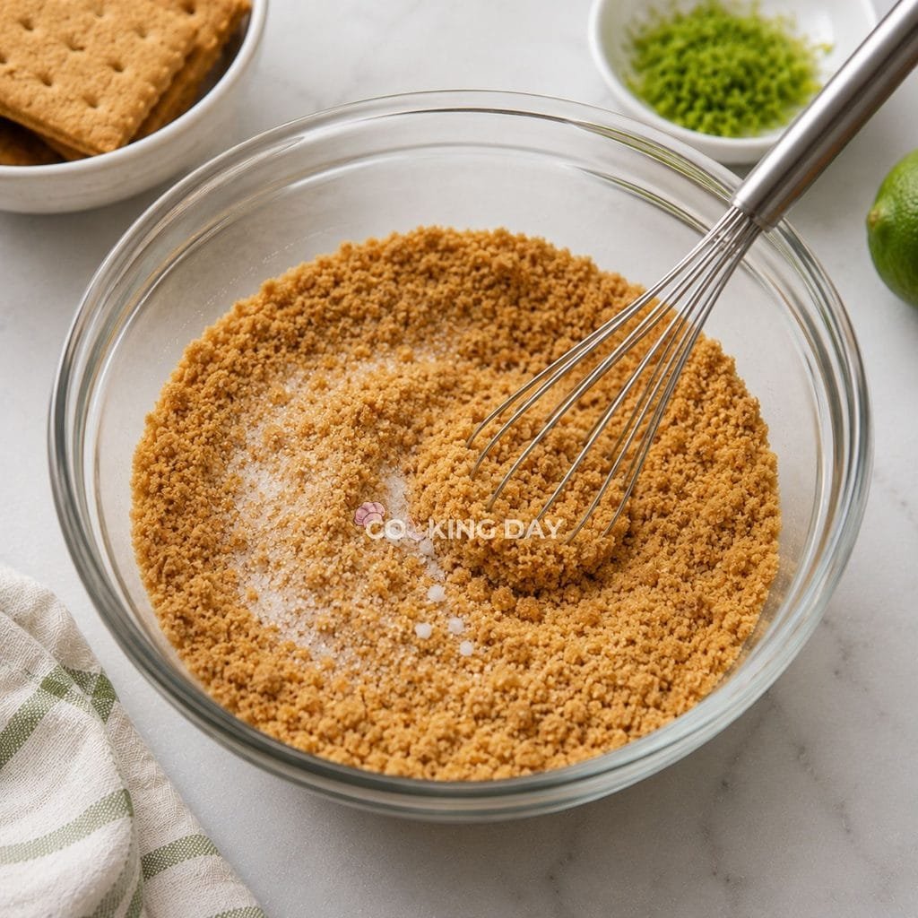 Step 7: Make the Graham Cracker Coating -Key Lime Pie Truffles