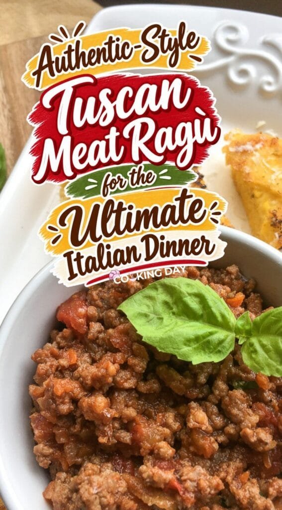 Authentic-Style Tuscan Meat Ragù for the Ultimate Italian Dinner