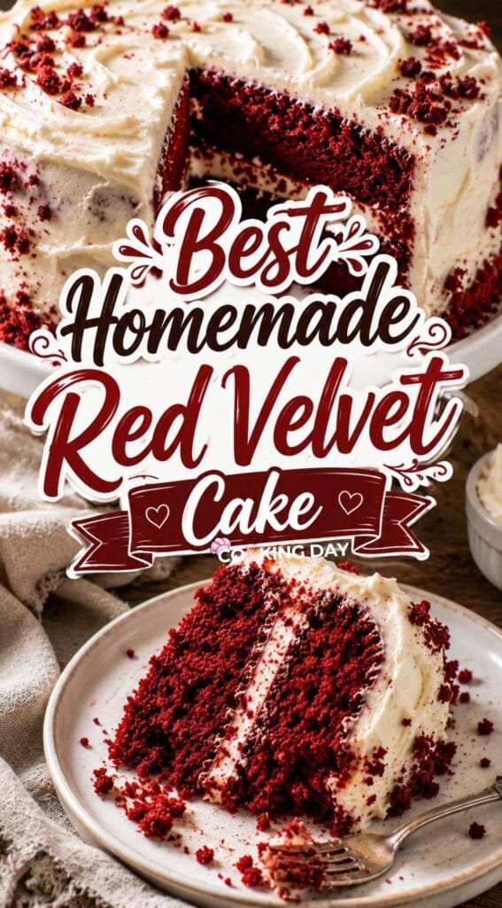 Best Homemade Red Velvet Cake