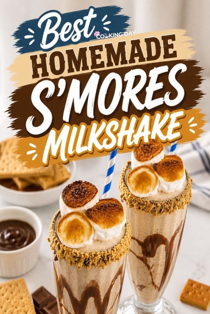 Best Homemade S'mores Milkshake