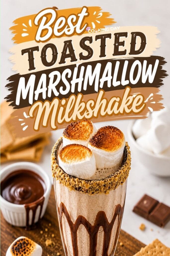 Best Toasted Marshmallow Milkshake