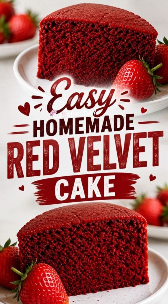 Easy Homemade Red Velvet Cake