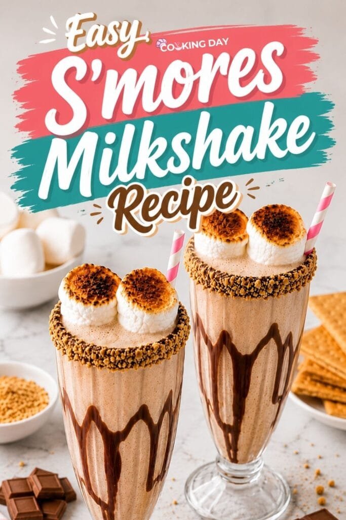 Easy S'mores Milkshake Recipe