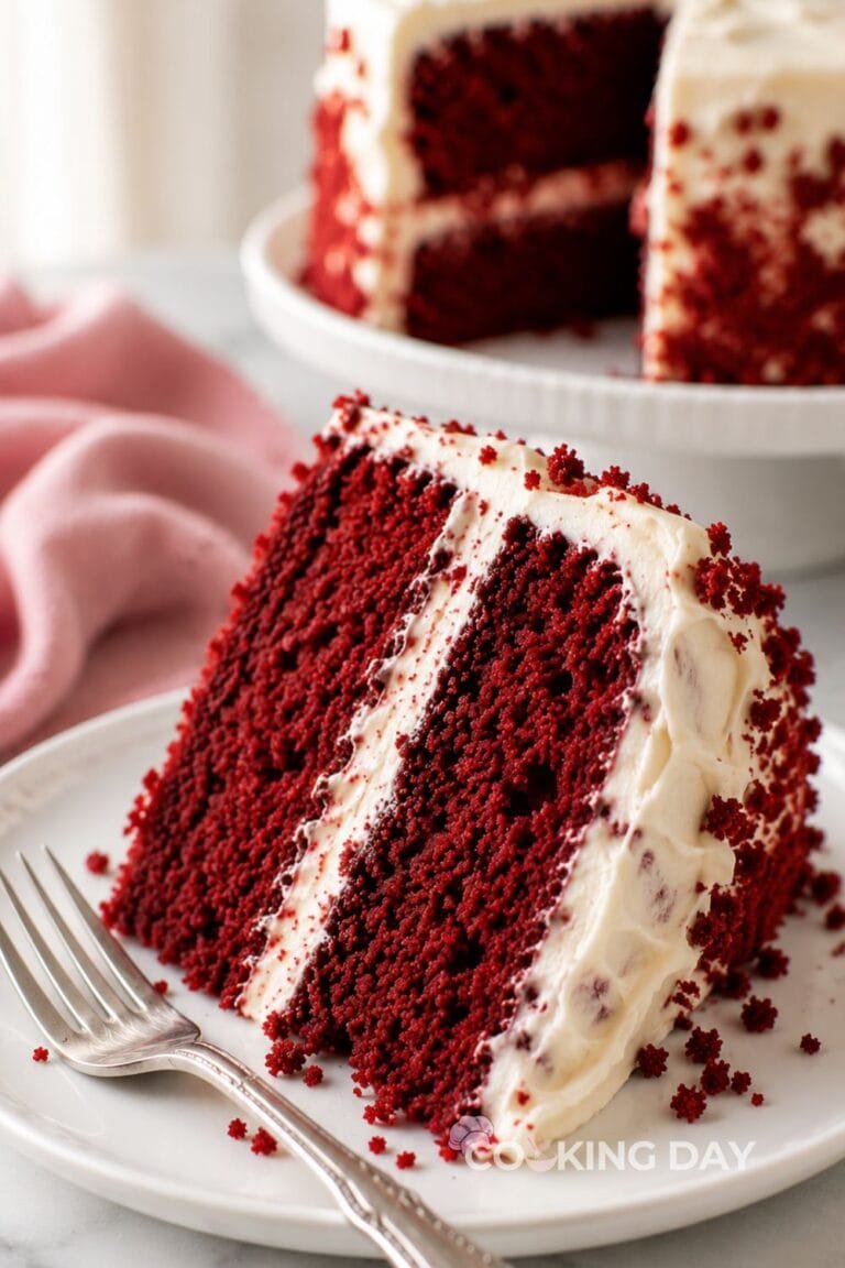 Moist Red Velvet Cake Recipe