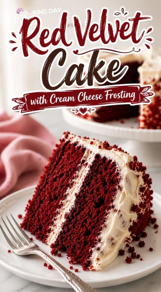 Red Velvet Cake with Cream Cheese Frosting