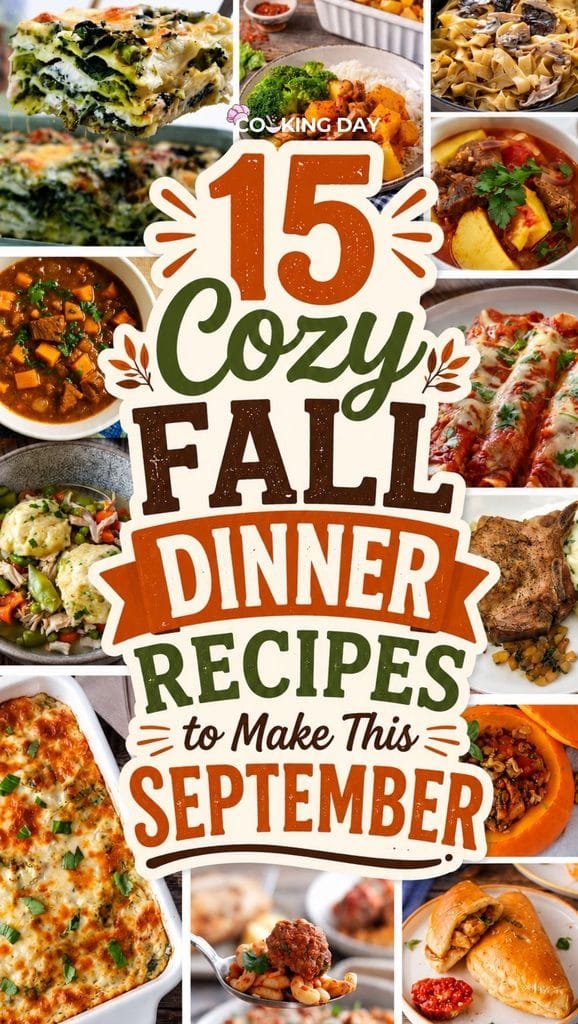 15 Cozy Fall Dinner Recipes to Make This September