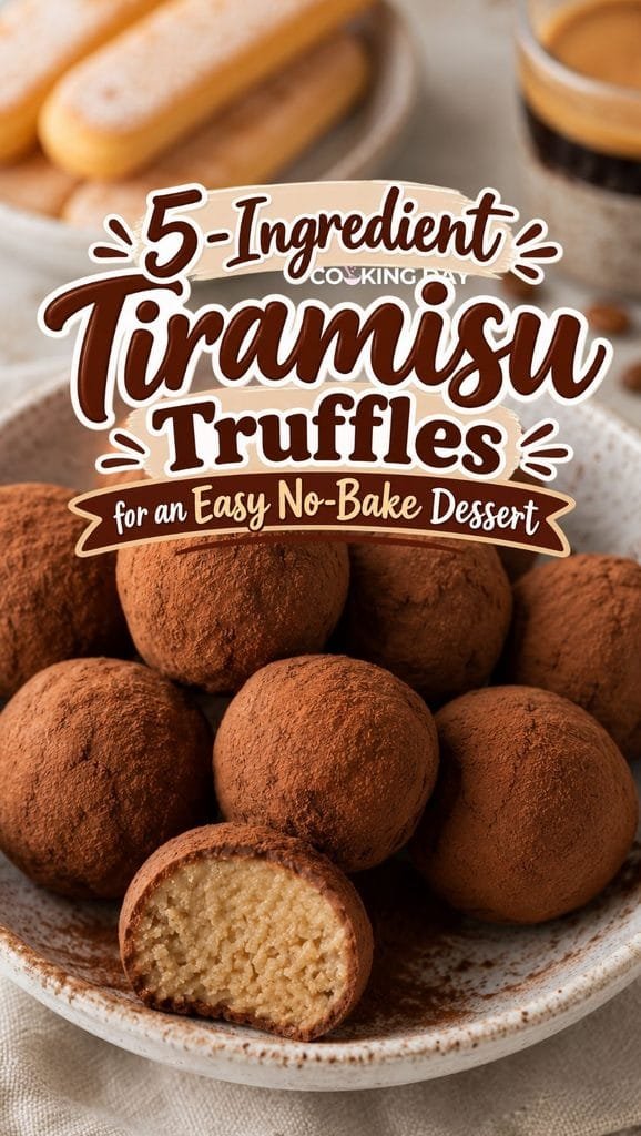 5-Ingredient Tiramisu Truffles for an Easy No-Bake Dessert
