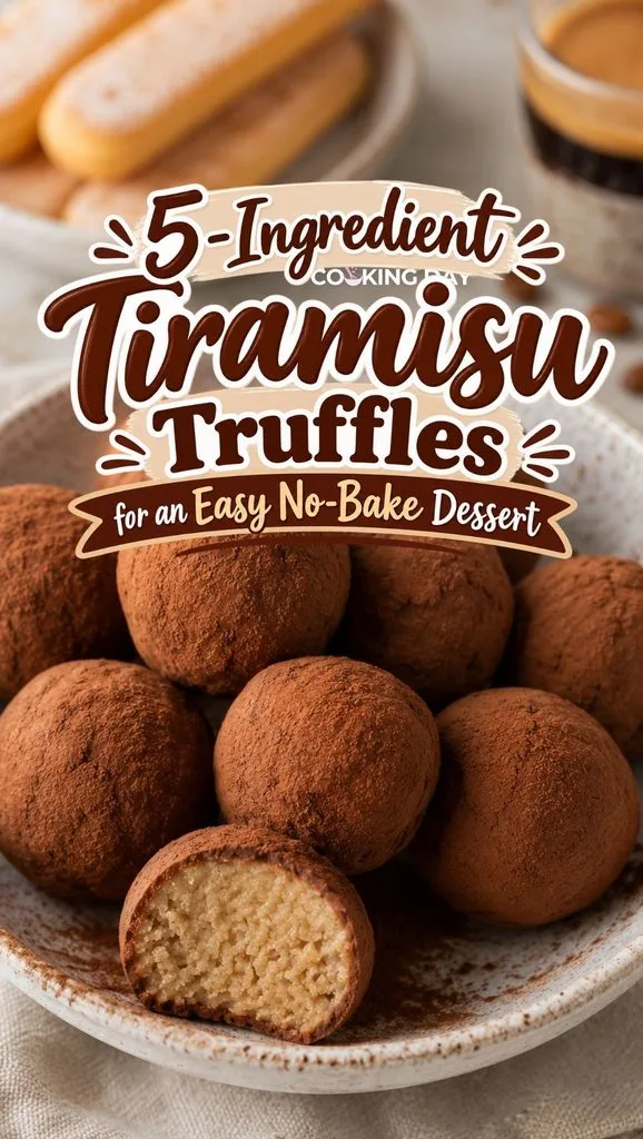 5-Ingredient Tiramisu Truffles for an Easy No-Bake Dessert