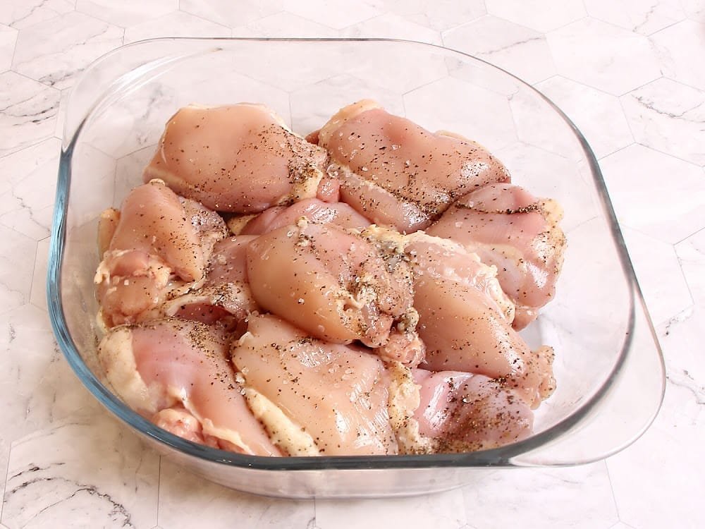 Season the Chicken-One Skillet Lemon Rosemary Chicken and Broccoli