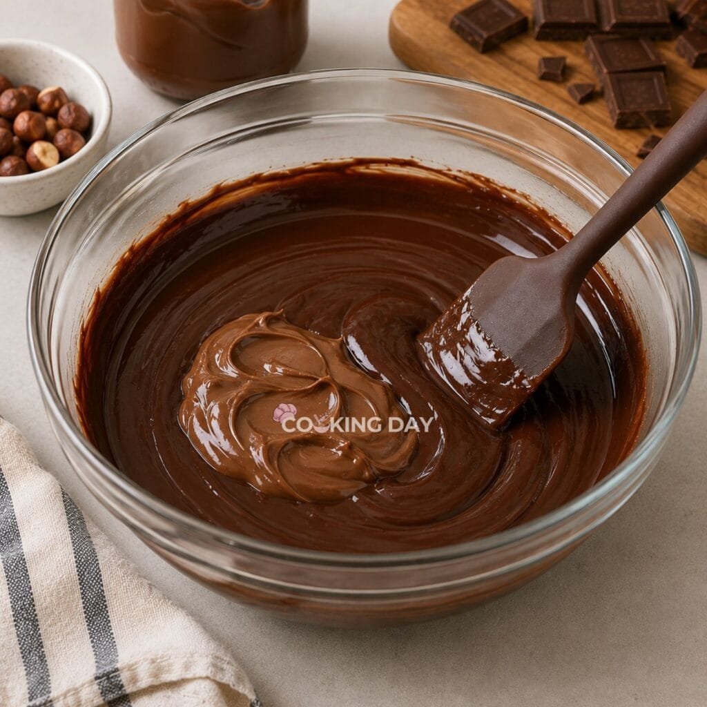 Step 4: Add the Chocolate-Hazelnut Spread
