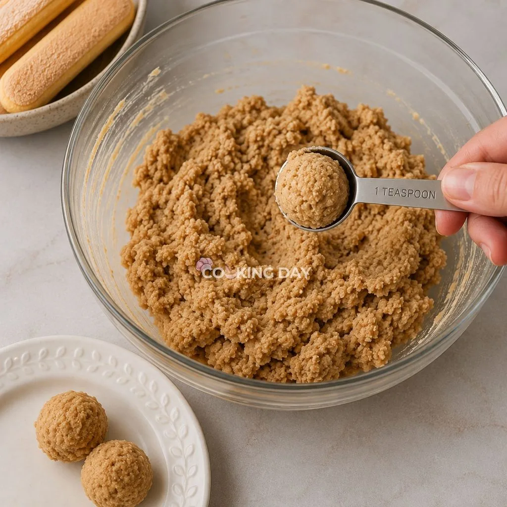 Step 6: Portion the Truffles - Tiramisu Truffles