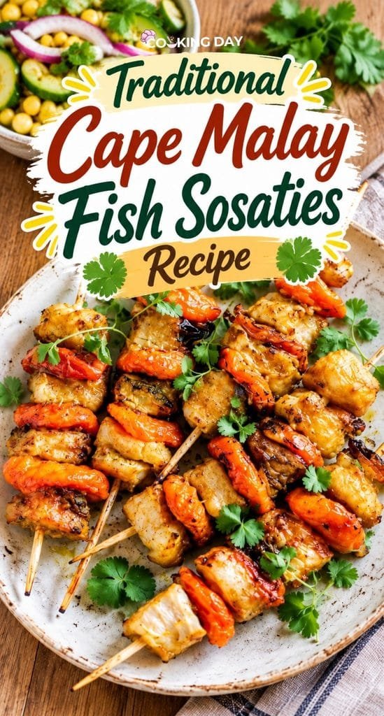 Traditional Cape Malay Fish Sosaties Recipe