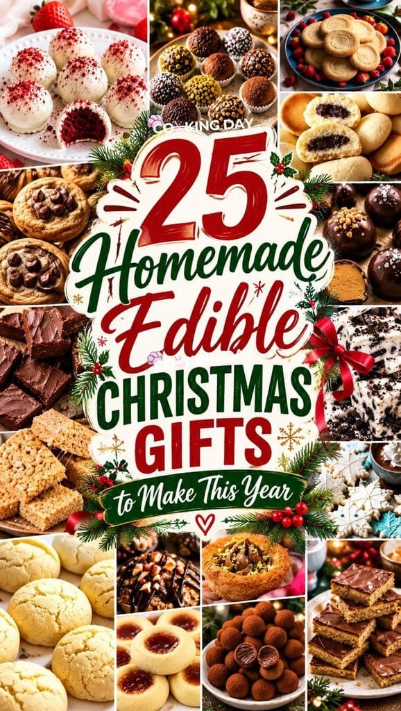 25 Homemade Edible Christmas Gifts to Make This Year